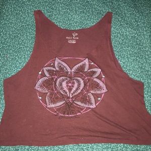 Tribal design crop top